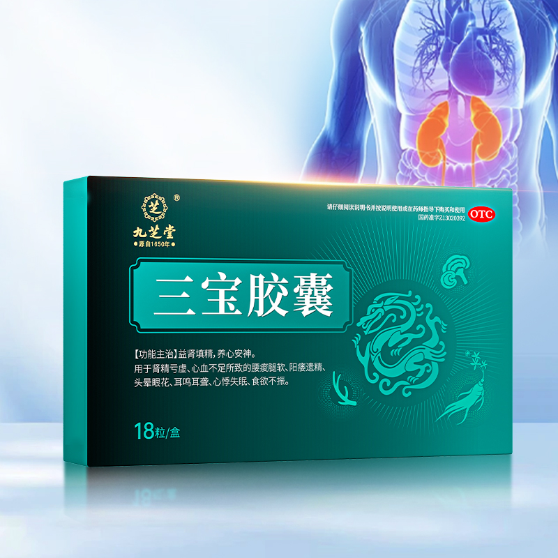 三宝胶囊（九芝堂）